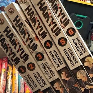 Haikyuu Manga Volumes 1-6